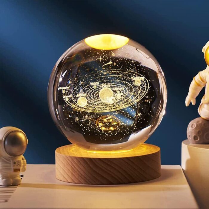 3d Creative Visualization Lamp (Crystal Ball )