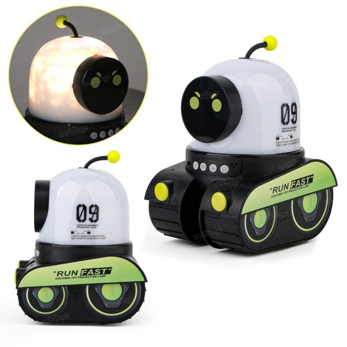 Robot Space Walker Night Light Projector