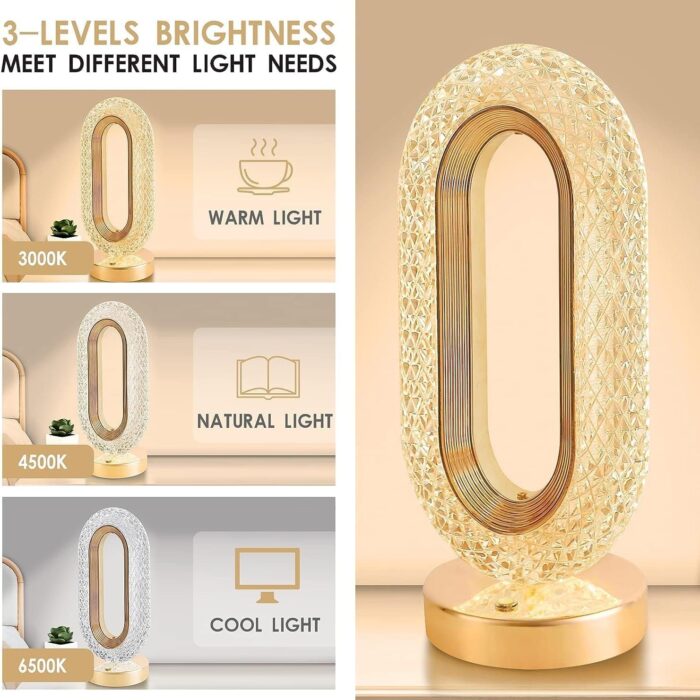Led Crystal Lamp